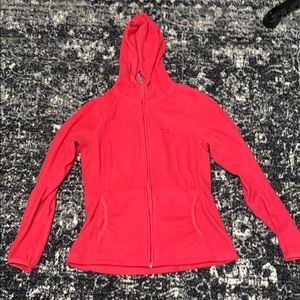 The North Face zip up fleece jacket